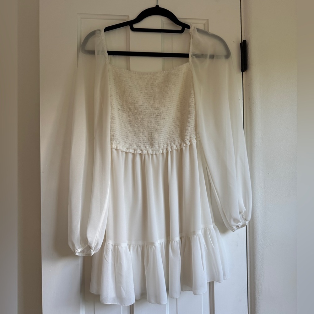 Wilfred Villa Dress in White